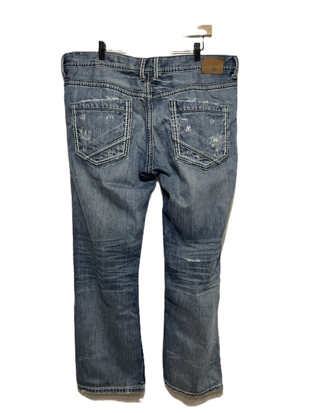 Carter Jeans by BKE Denim, Distressed, 100% Cotton, 5 Pocket, Size 40R